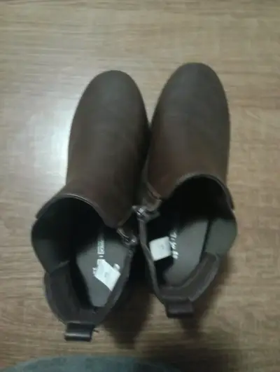 Botines de cuero marrón - miniatura 2