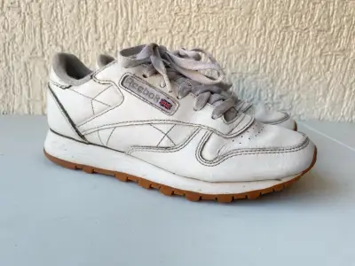 Zapatillas blancas deportivas Rebook - miniatura 2