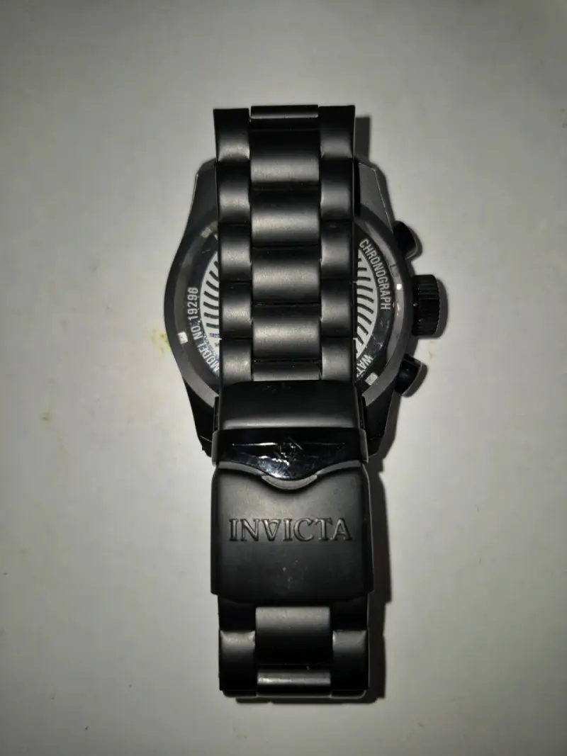 Reloj cronógrafo Invicta negro - 2