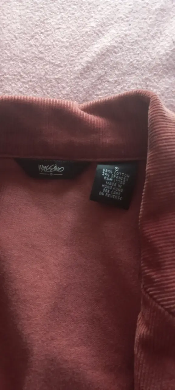 Blazer de pana rosado - 2