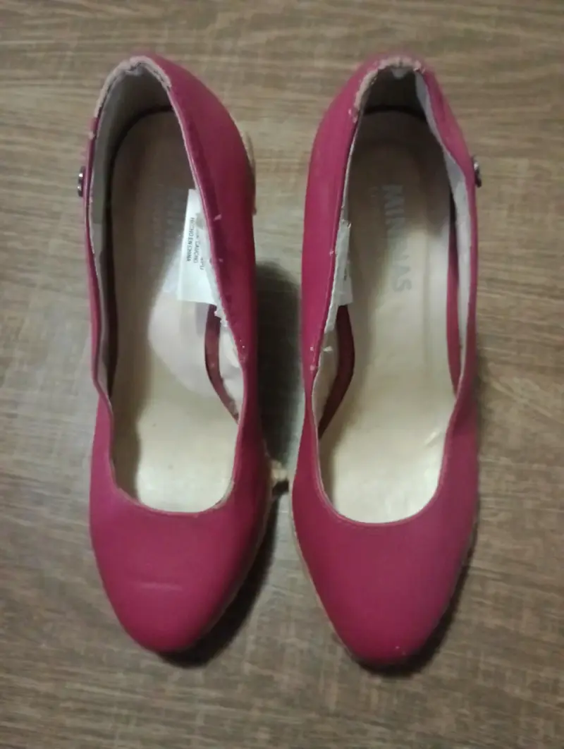 Zapatillas plataforma rosadas - 4
