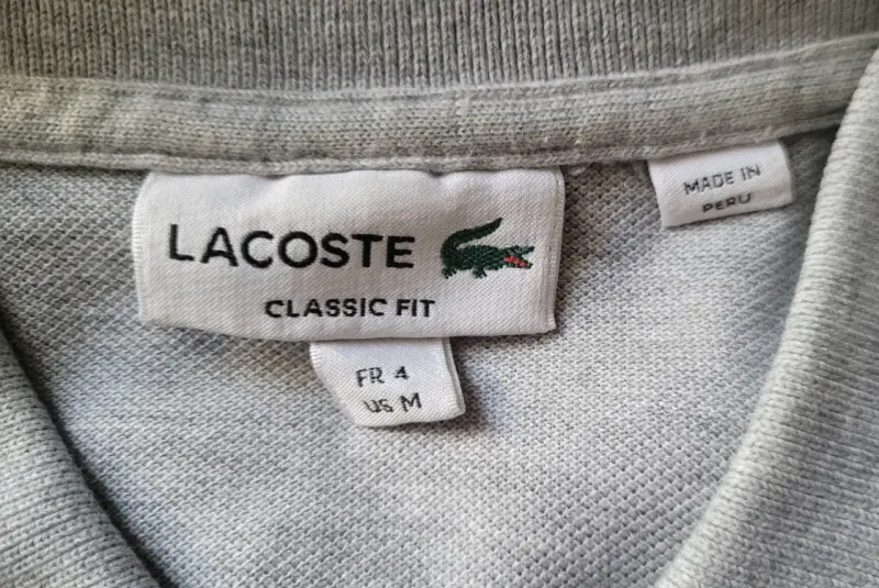 Polera Lacoste classic fit original - 1