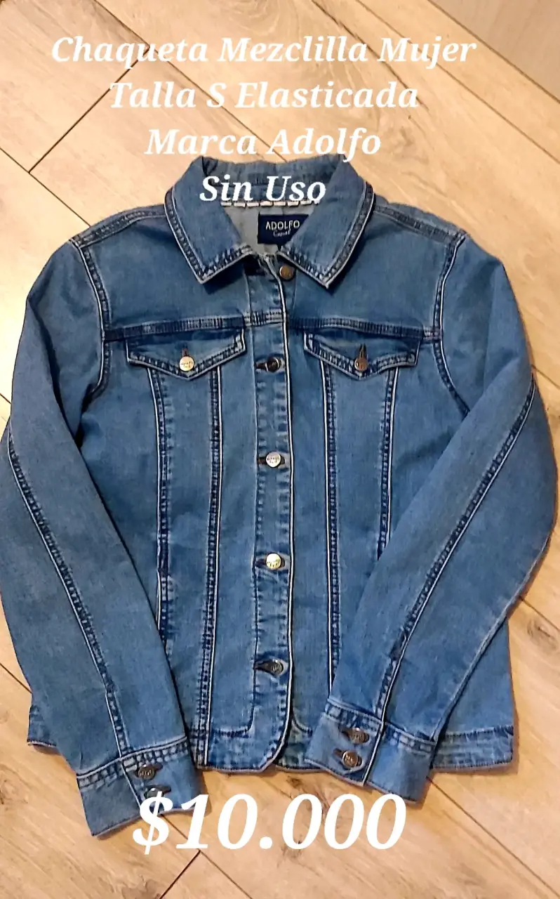 Chaqueta jeans mujer nueva - 1
