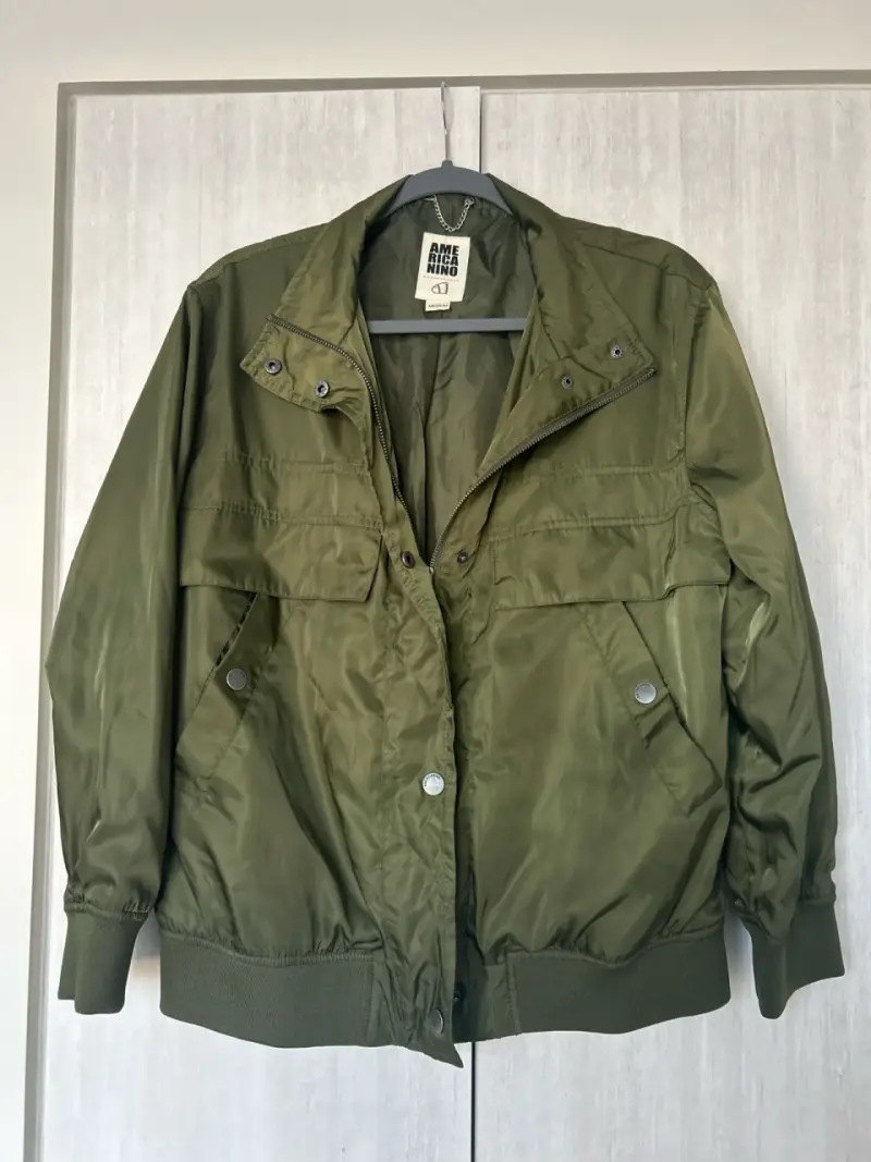Chaqueta verde mujer - 1