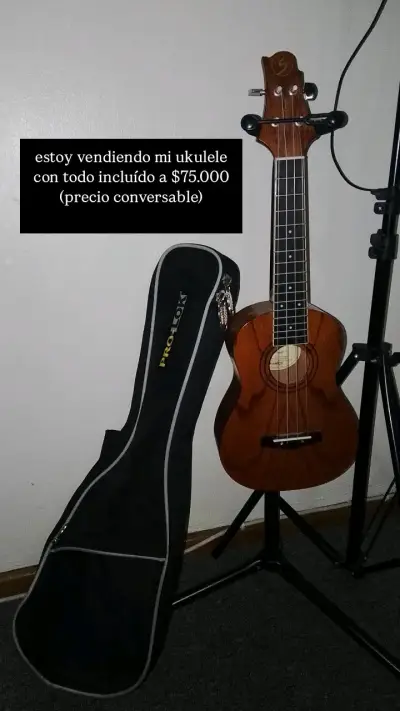 Ukulele con funda Pro-Lok - miniatura 1