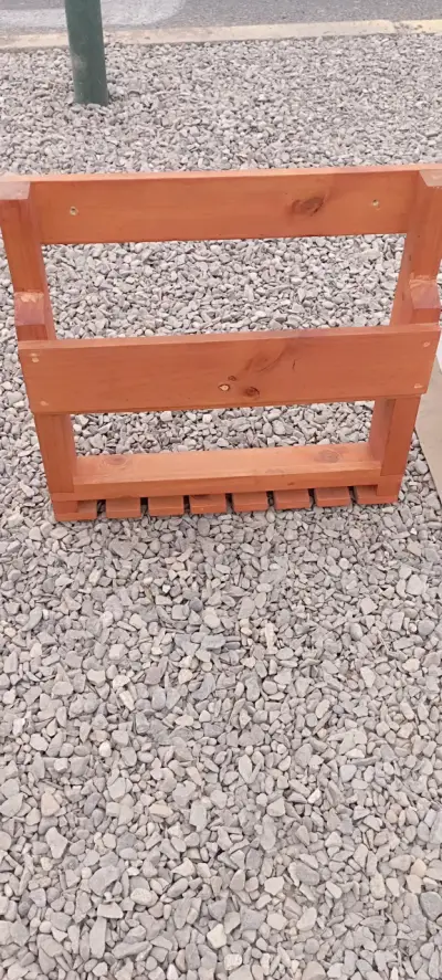 Repisa de madera para vinos - miniatura 1