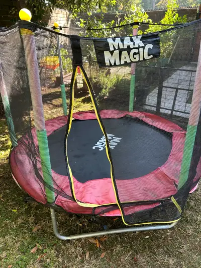 Cama elástica Max Magic con red - miniatura 1