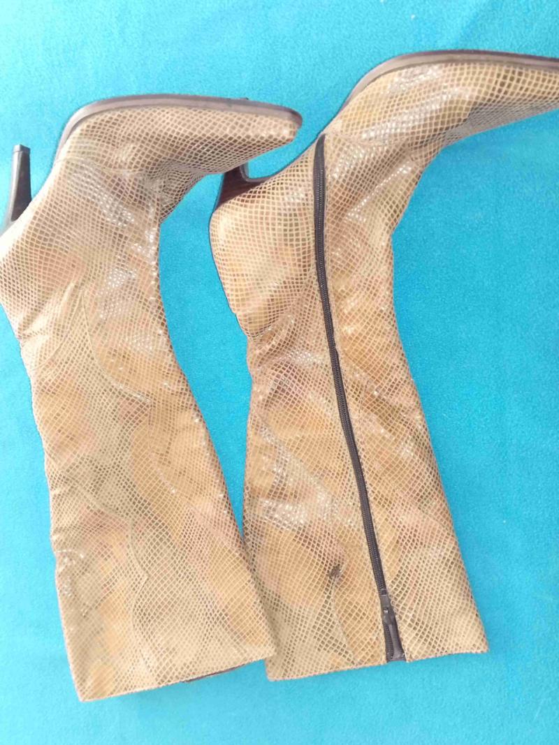 Botas marrones de cuero marca Patricio Arévalo - 4