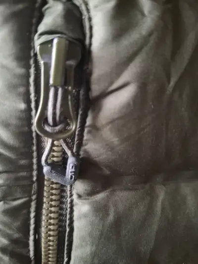 Chaqueta larga Taupe con capucha - miniatura 3