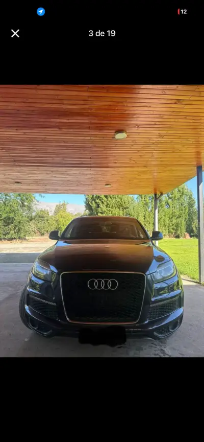 Audi q7 de  lujo negra - miniatura 1