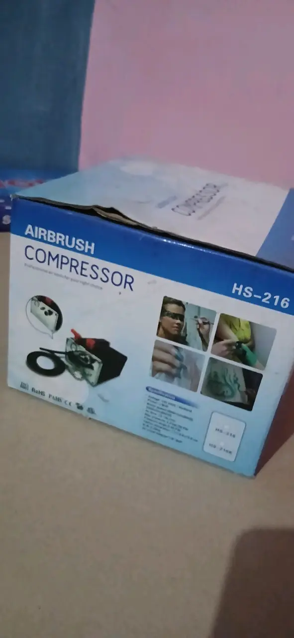 Compresor de aerógrafo HS-216 - 1