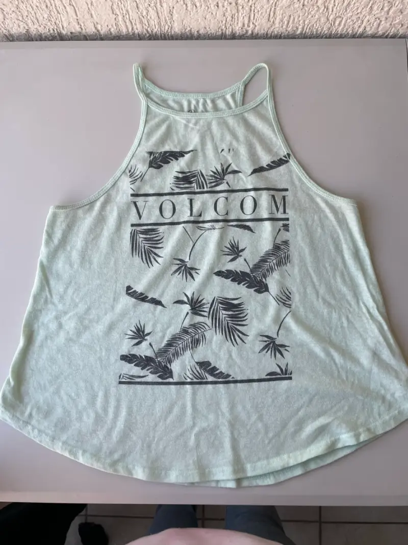 Polera verde Volcom - 1