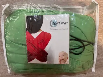 Fular portabebés verde Sleepy Wrap - miniatura 1