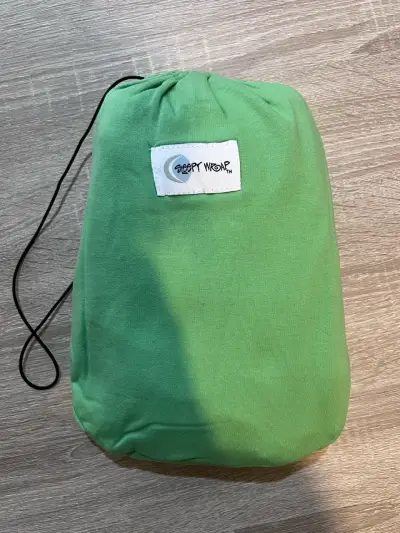 Fular portabebés verde Sleepy Wrap - miniatura 5