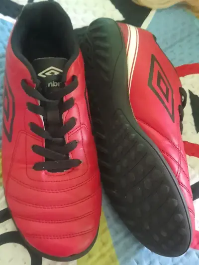 Zapatillas deportivas rojas Umbro - miniatura 3