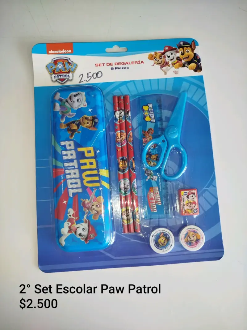 Set escolar Paw Patrol - 3