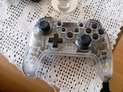 Control transparente para videojuegos Nintendo sw - miniatura 1