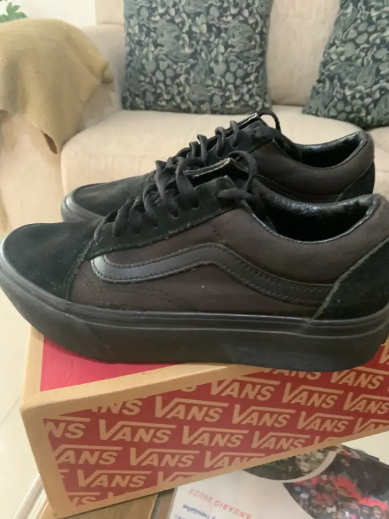Zapatillas negras Vans Número 36.5 (23 cm) - 3