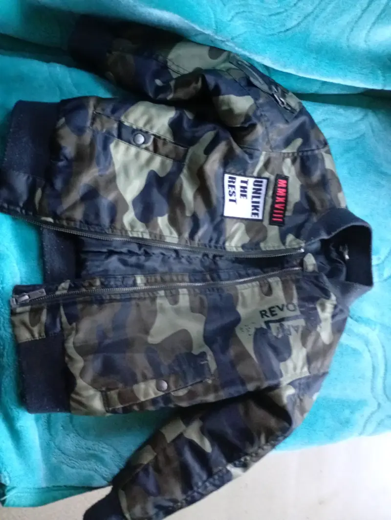 Chaqueta camuflada niños