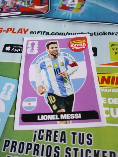 Lámina extra Lionel Messi Panini - miniatura 2
