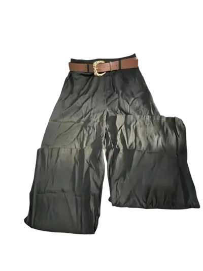 Pantalones anchos negros + calzas - miniatura 1