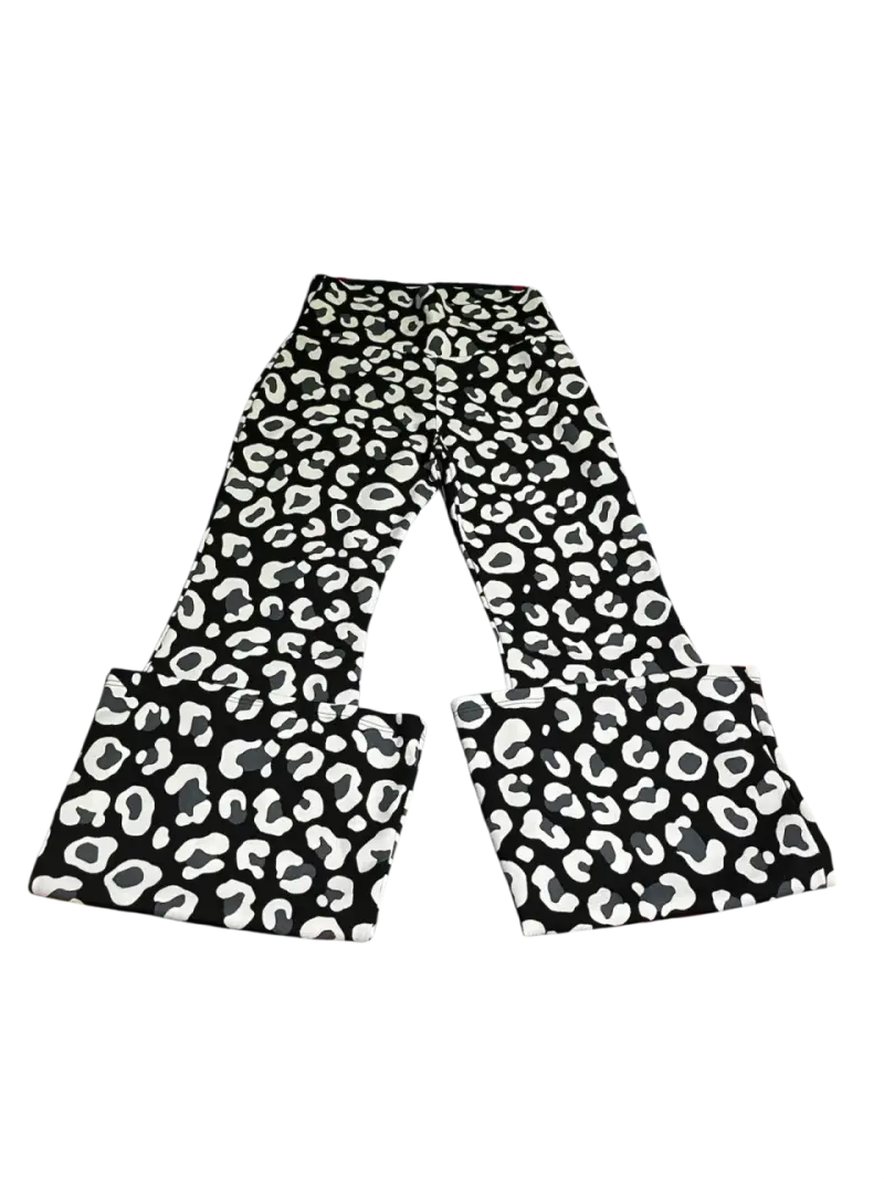 Pantalones anchos negros + calzas - 3
