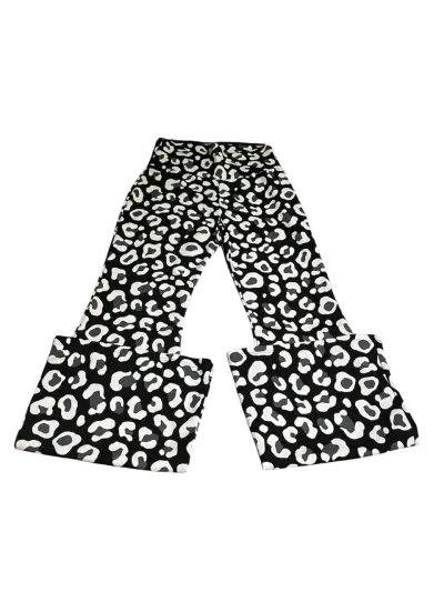 Pantalones anchos negros + calzas - miniatura 3