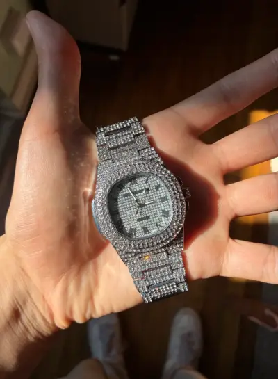 Reloj diamantado Bust down - miniatura 2