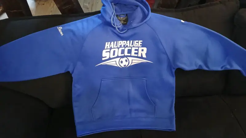 Polerón azul Hauppauge Soccer - 1