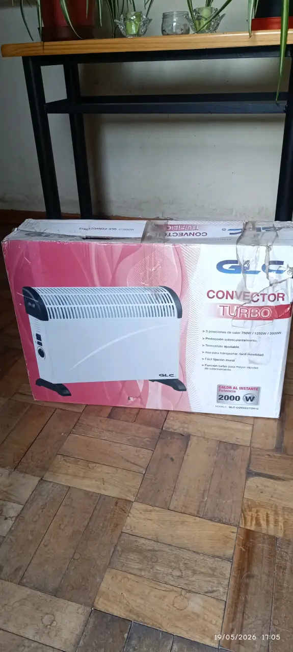 Calefactor Convector Turbo GLC
