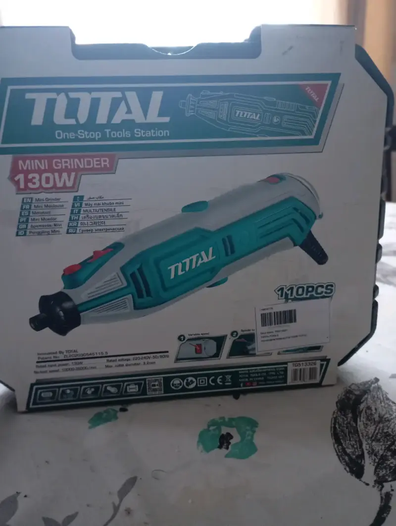 Mini amoladora Total 130W - 1