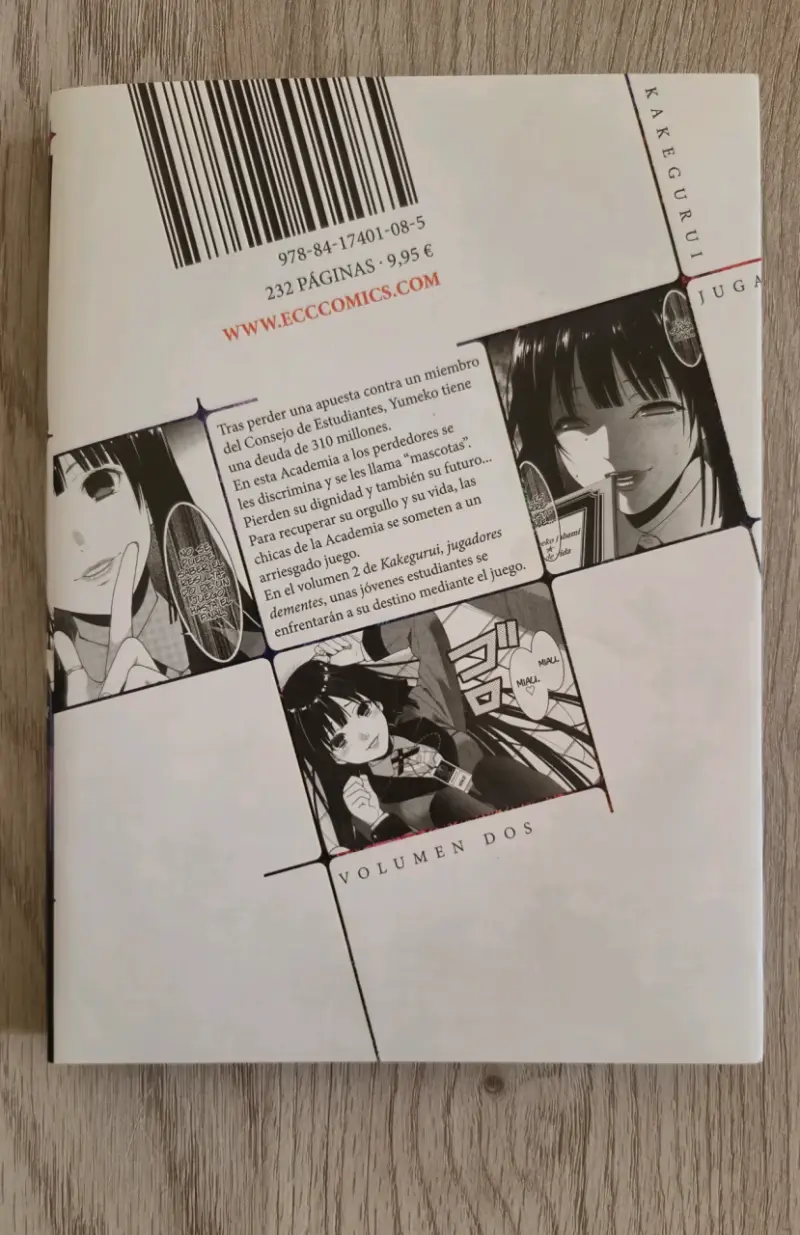 Manga Kakegurui Volumen 2 - 2
