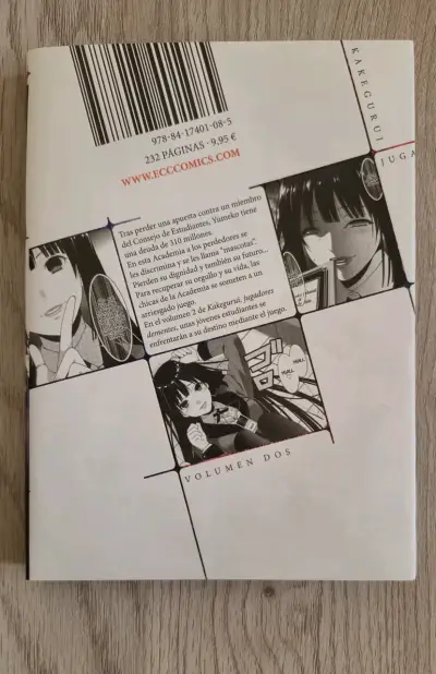 Manga Kakegurui Volumen 2 - miniatura 2