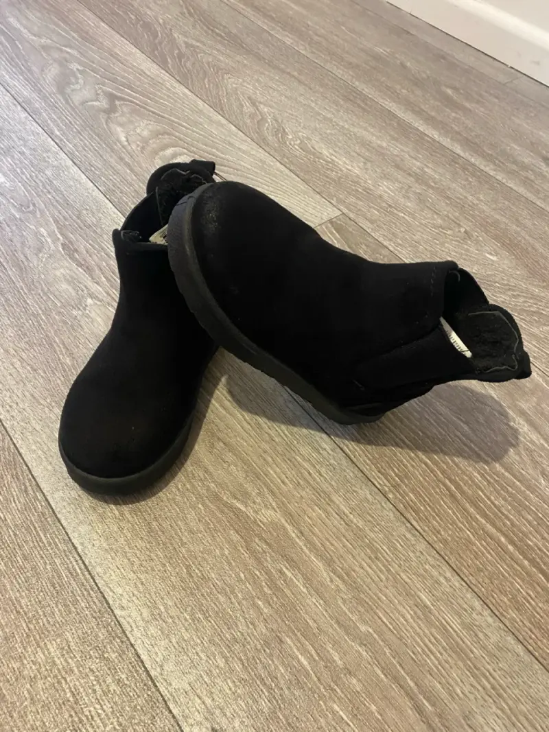 Botines negros de gamuza - 2