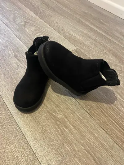 Botines negros de gamuza - miniatura 2