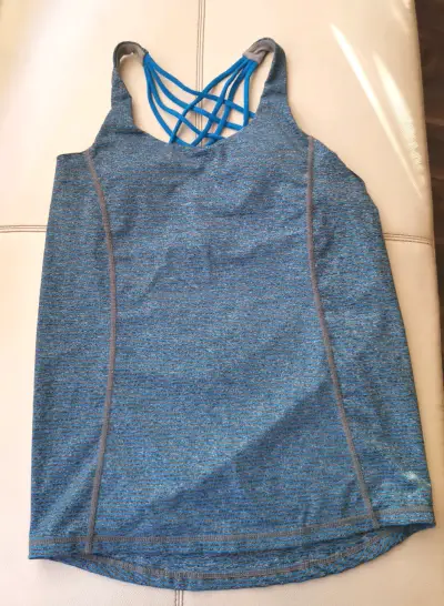 Polera deportiva azul mujer Lululemon - miniatura 1