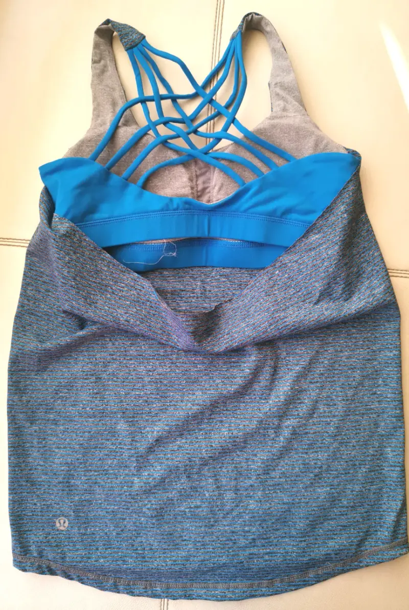 Polera deportiva azul mujer Lululemon - 3