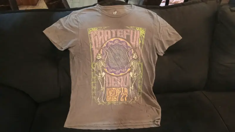 Polera Grateful Dead GAP gris - 1