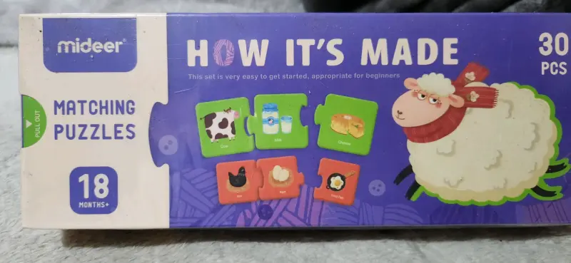 Puzzle educativo 30 piezas Mideer - 1