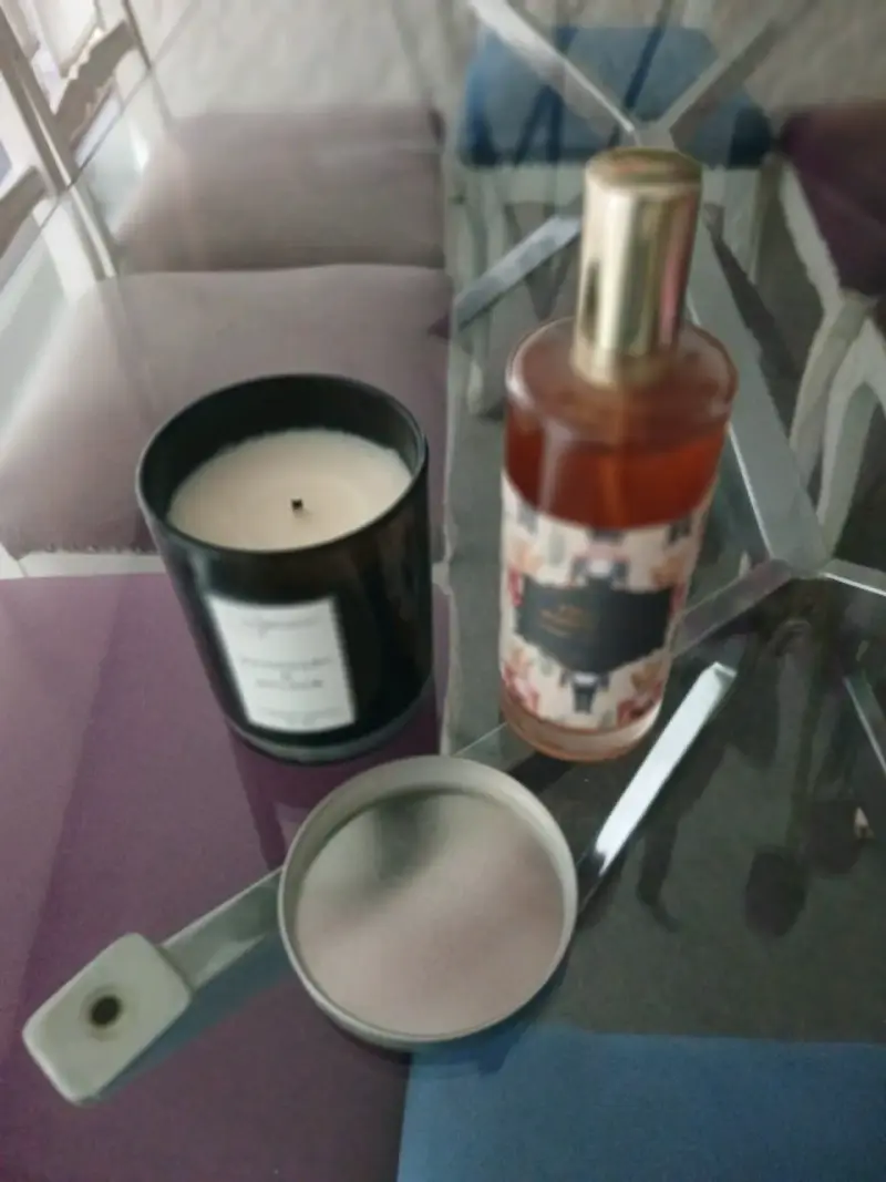 Set de velas y loción aromática - 4