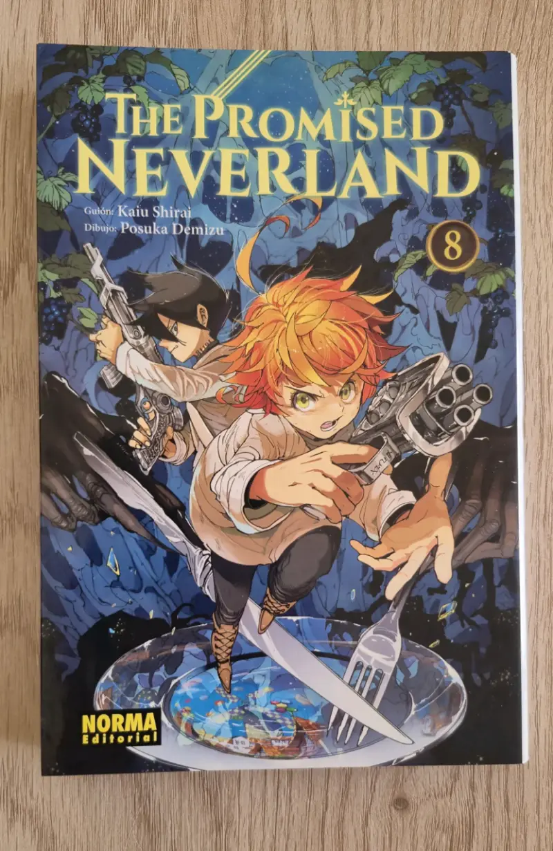Manga The Promised Neverland Vol.8