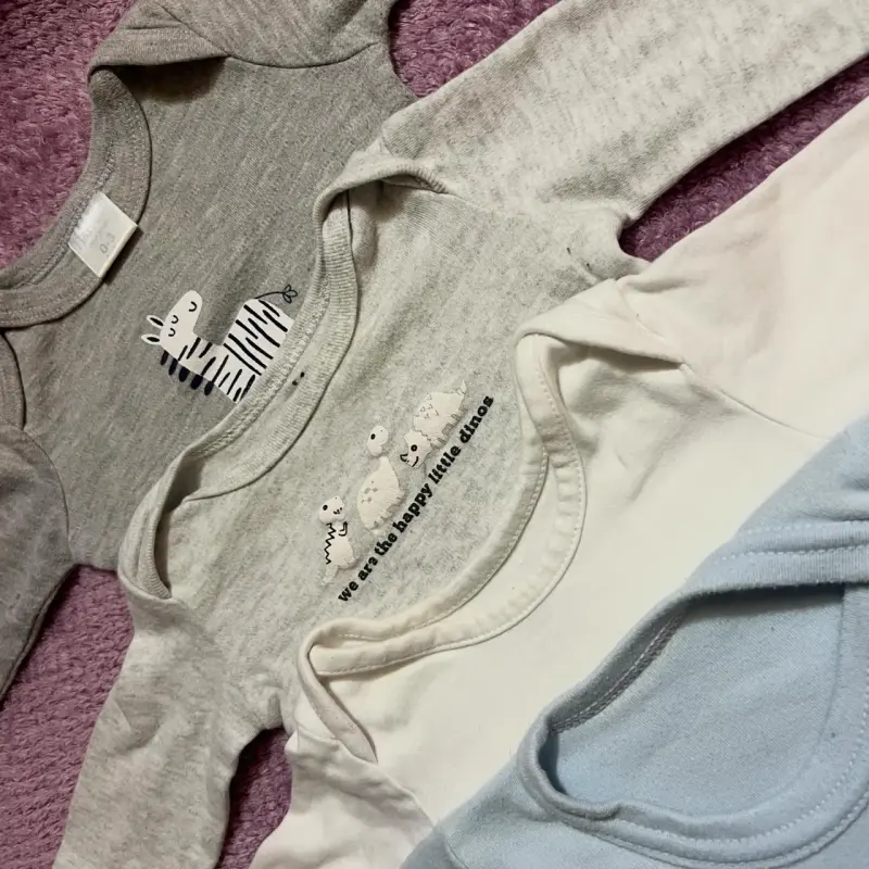 Set de bodies para bebés 0-3m - 1
