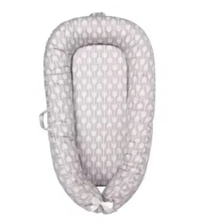 Cojín nido de bebé gris Colloky - 3