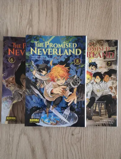 Colección The Promised Neverland tomos 6,7,8 - miniatura 1