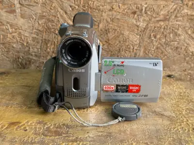 Cámara de video Canon accesorios MiniDV vintage - miniatura 3