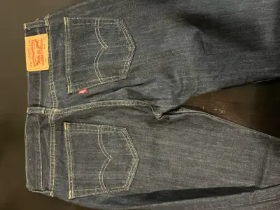Jeans oscuros Levi's 505 - miniatura 1