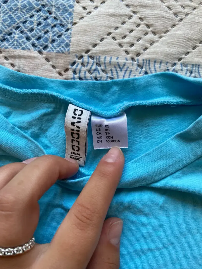 Polera celeste hym - 2