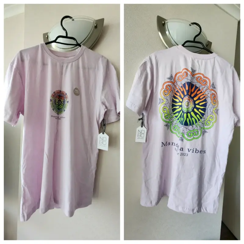 Polera Mandala Vibes lila - 1