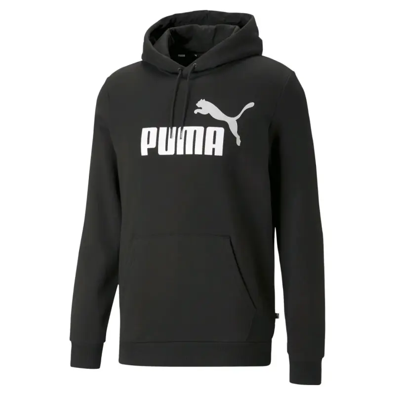 Polerón negro Puma con capucha - 1