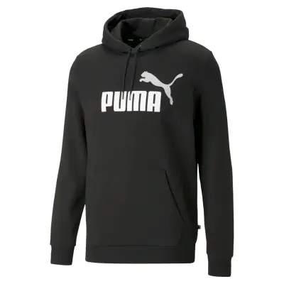 Polerón negro Puma con capucha - miniatura 1